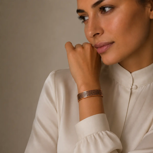 Alma Pure™ · Bracciale in Rame Rosso Puro