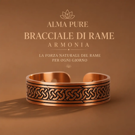 Alma Pure™ · Bracciale in Rame Rosso Puro